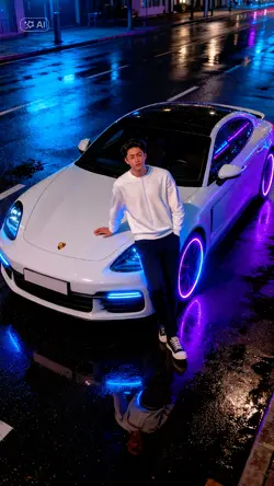 sport car photoshoot