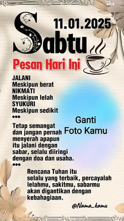~Story Hari Sabtu~