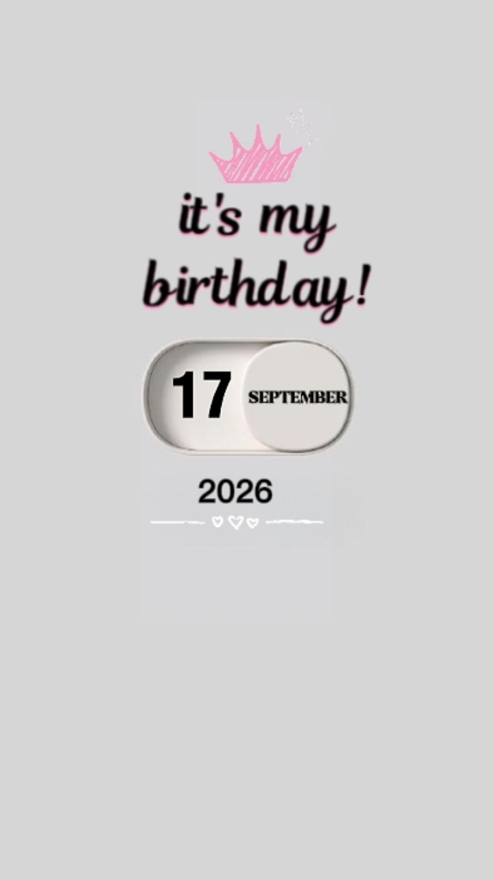 BRTHDAY 17 SEPTEMBER