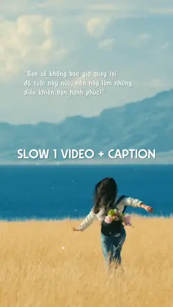 Slow 1 video+caption