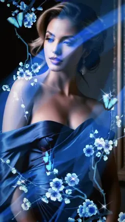 Blue Flowers 