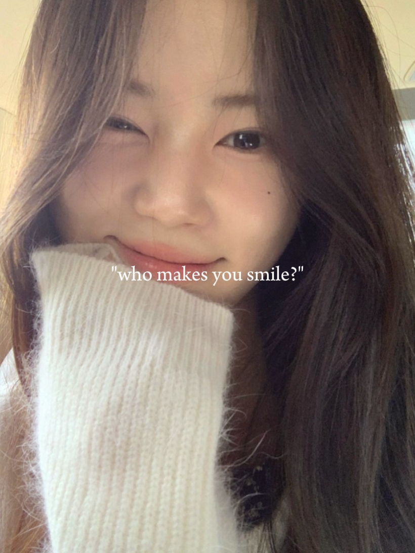qui te fait sourire 