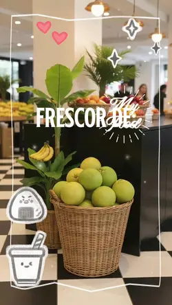 Vibe de feira: frutas frescas em destaque