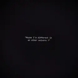 Maybe I’m different