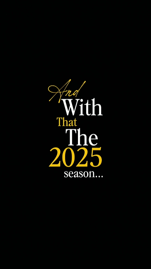 the 2025 season