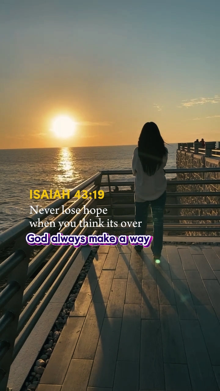 ISAÍAS 43: 19