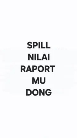 SPILL NILAI RAPORT