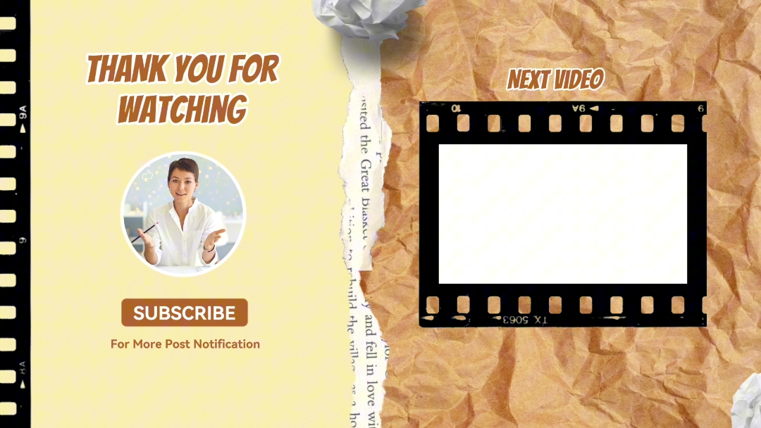 Youtube Outro