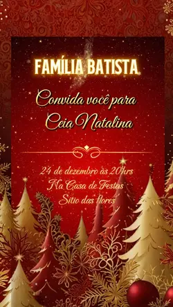 Convite Natalino 