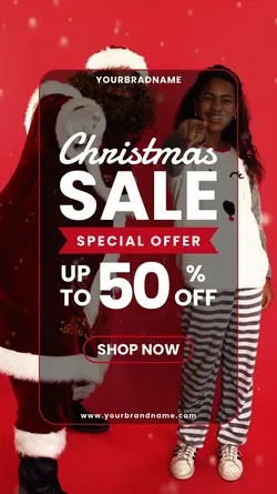 Christmas Sale Flyer