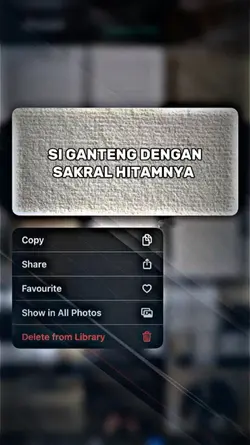 sakral hitam