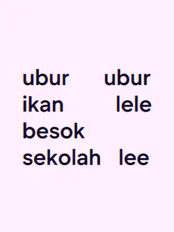 besok sekolah lee