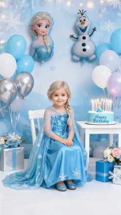 AI Birthday Elsa