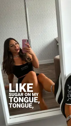 sugar on my tongue