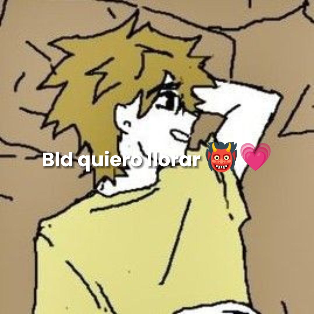 Me gustaría saber :c