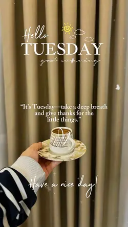 Hello Tuesday 🙏