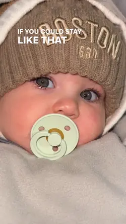 My cute baby