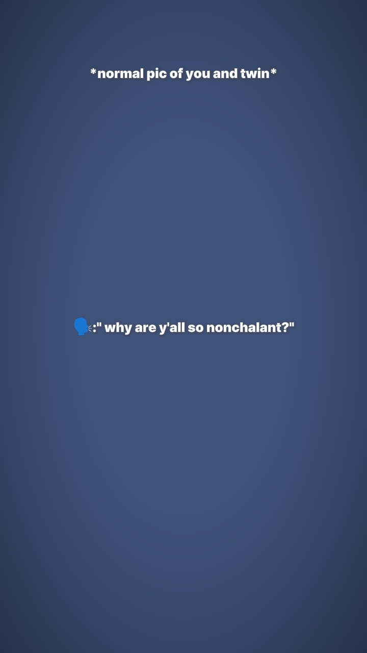 Vous êtes si nonchalants 