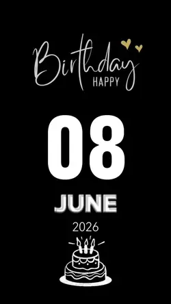 Birthday 8 June 2026
