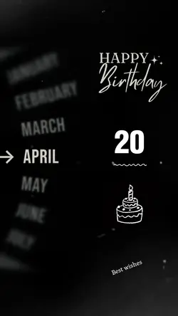 20 APRIL BIRTHDAY