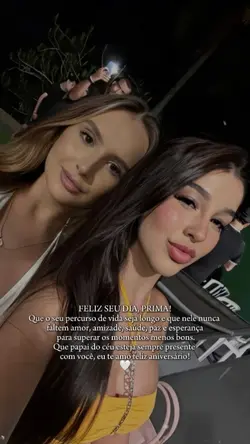 Parabéns prima
