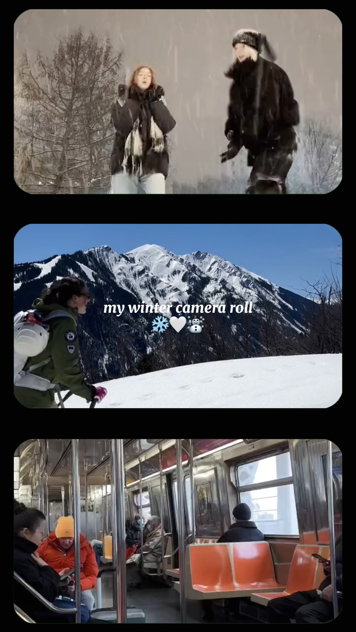 Winter camera roll☃️