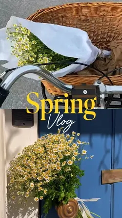 Spring vlog