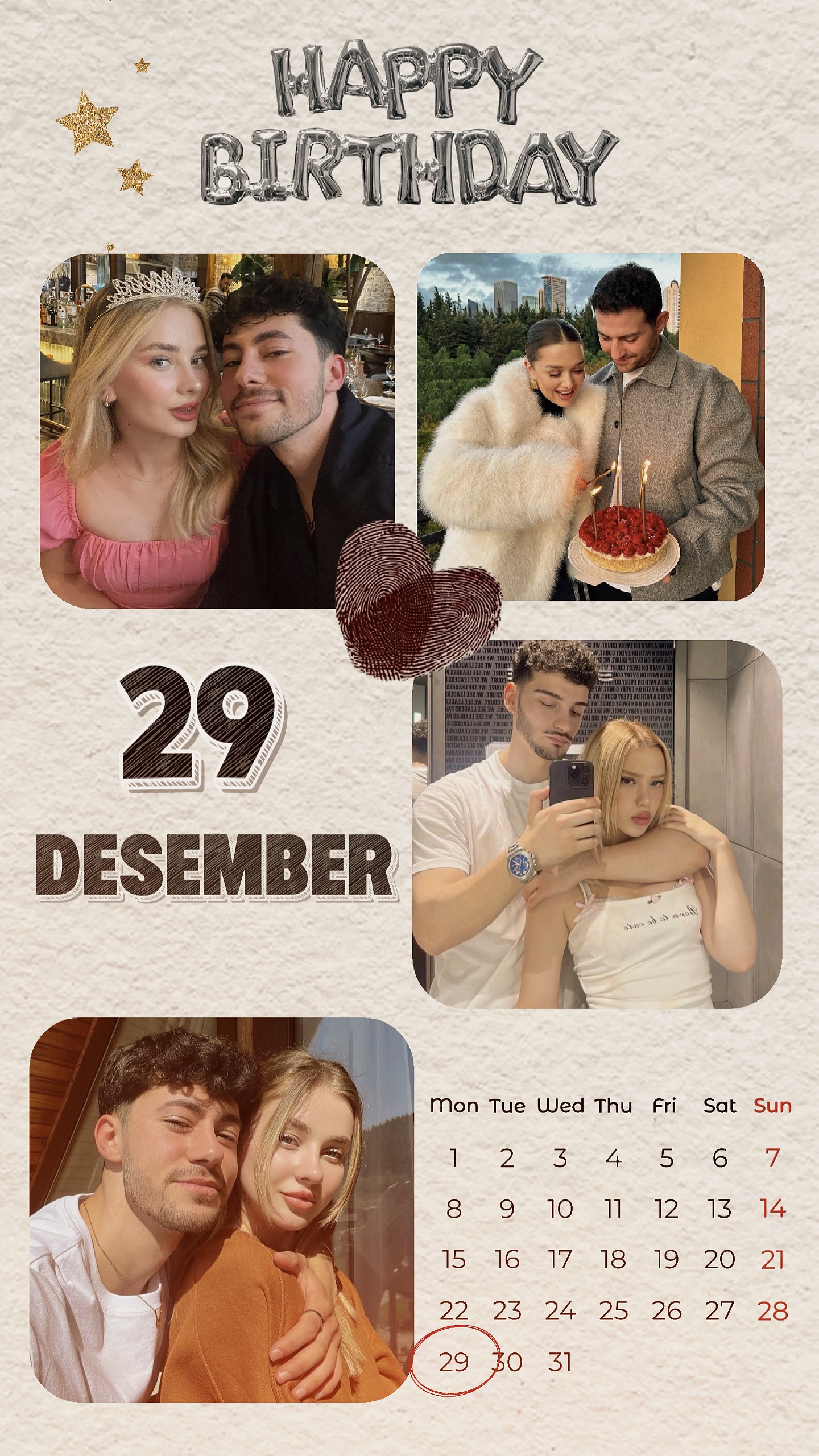 Birthday boyfriend 