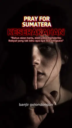 Pray for sumatera🥀