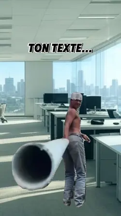 Le pet dans le tuyau
