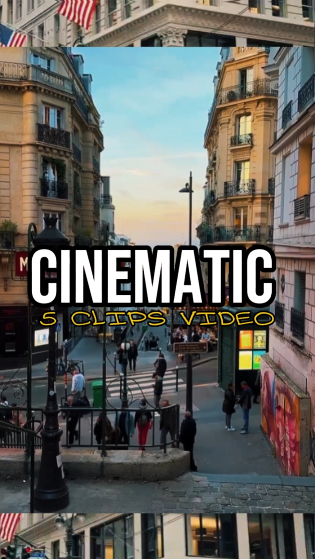 CINÉMATIQUE 5 CLIPS 