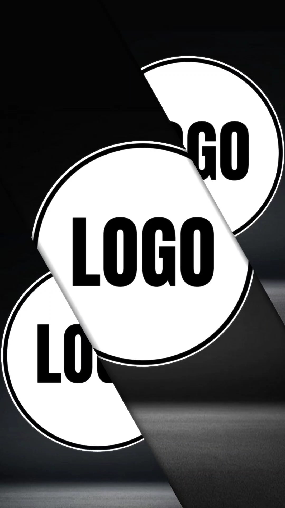 cinematic logo intro