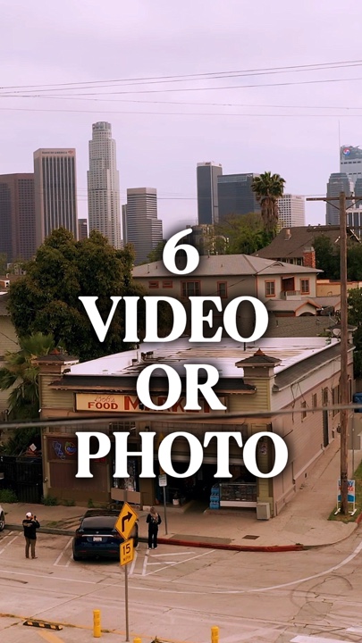 6 video veya fotoğraf 