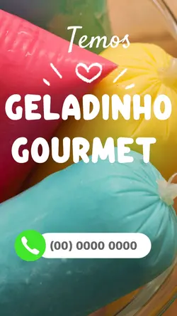 Geladinho Sacolé 