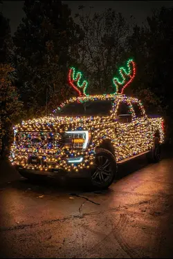Car Christmas lights
