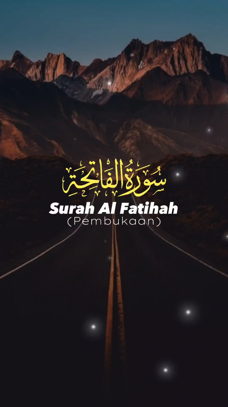 Surah Al Fatihah
