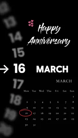 ANNIVERSARY 16 MARCH
