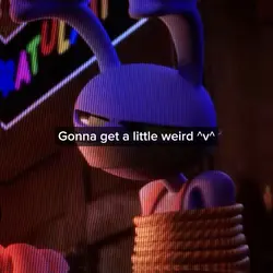 gon’ get a lil weird