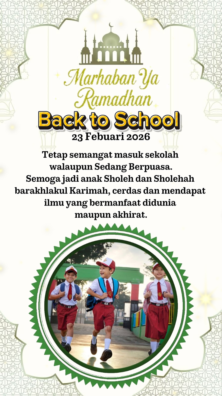 Kembali ke Sekolah Puasa