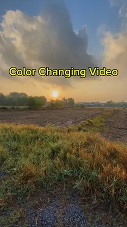 Color Changing video
