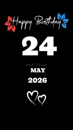 birthday 24 may 2026
