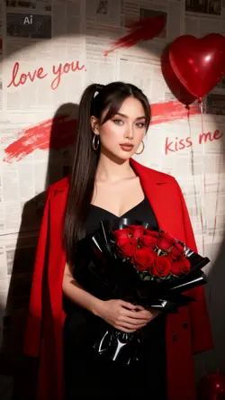 Photoshoot valentine