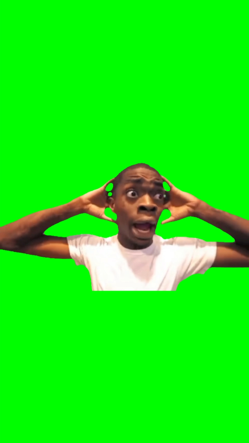 Shocked face meme