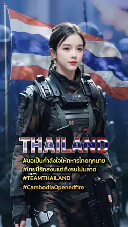 ขอเป็นกำลังใจให้ทหารไทย
