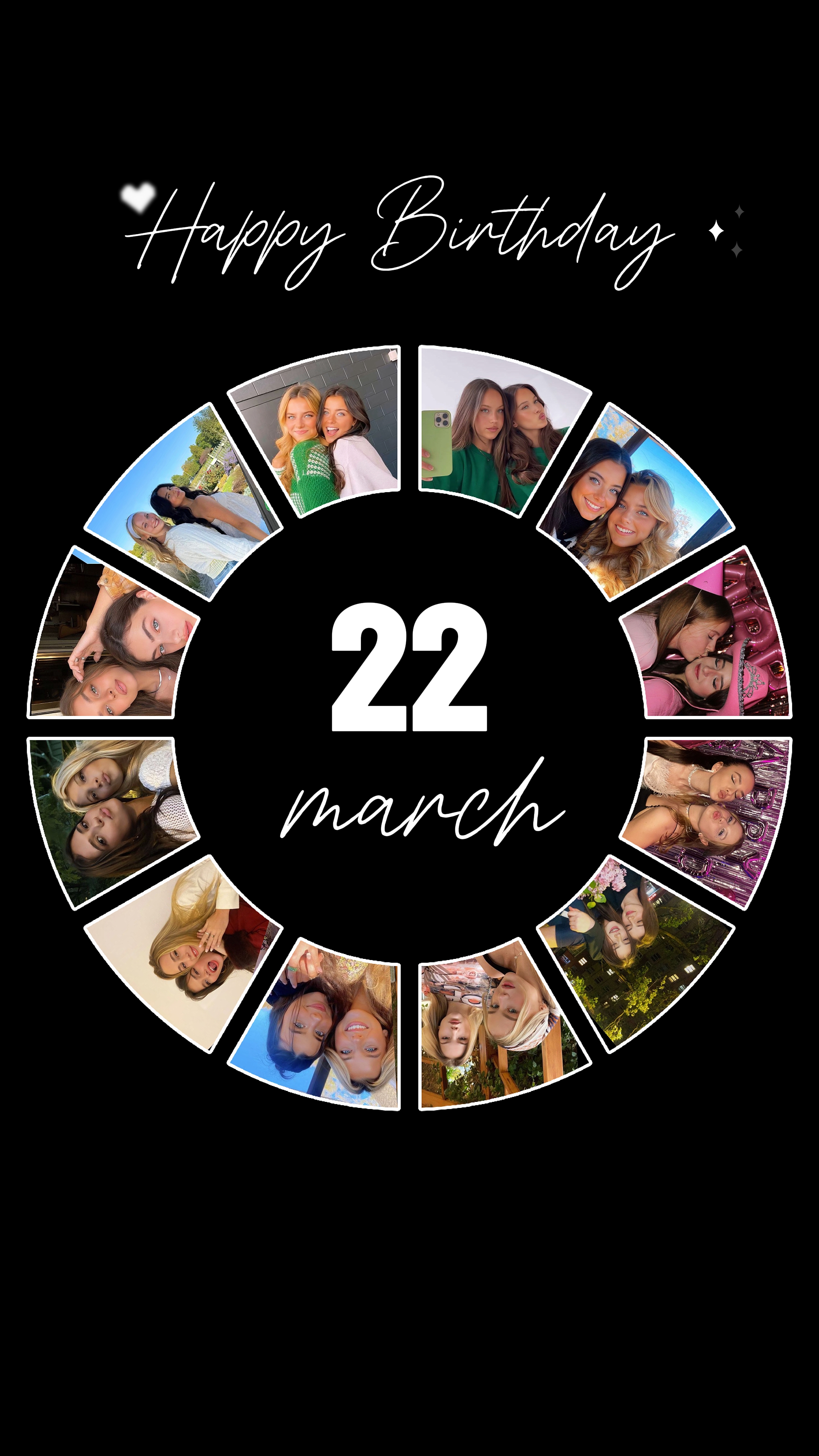 anniversaire le 22 mars