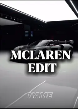 McLaren edit