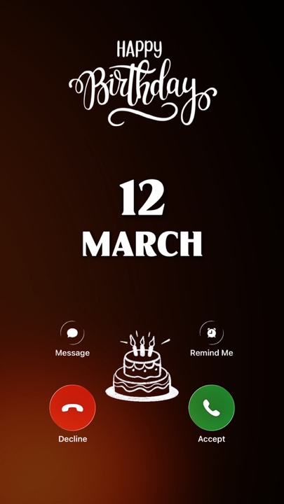 HBD 12 MARCH 2026