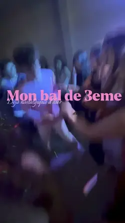 Mon bal de 3eme