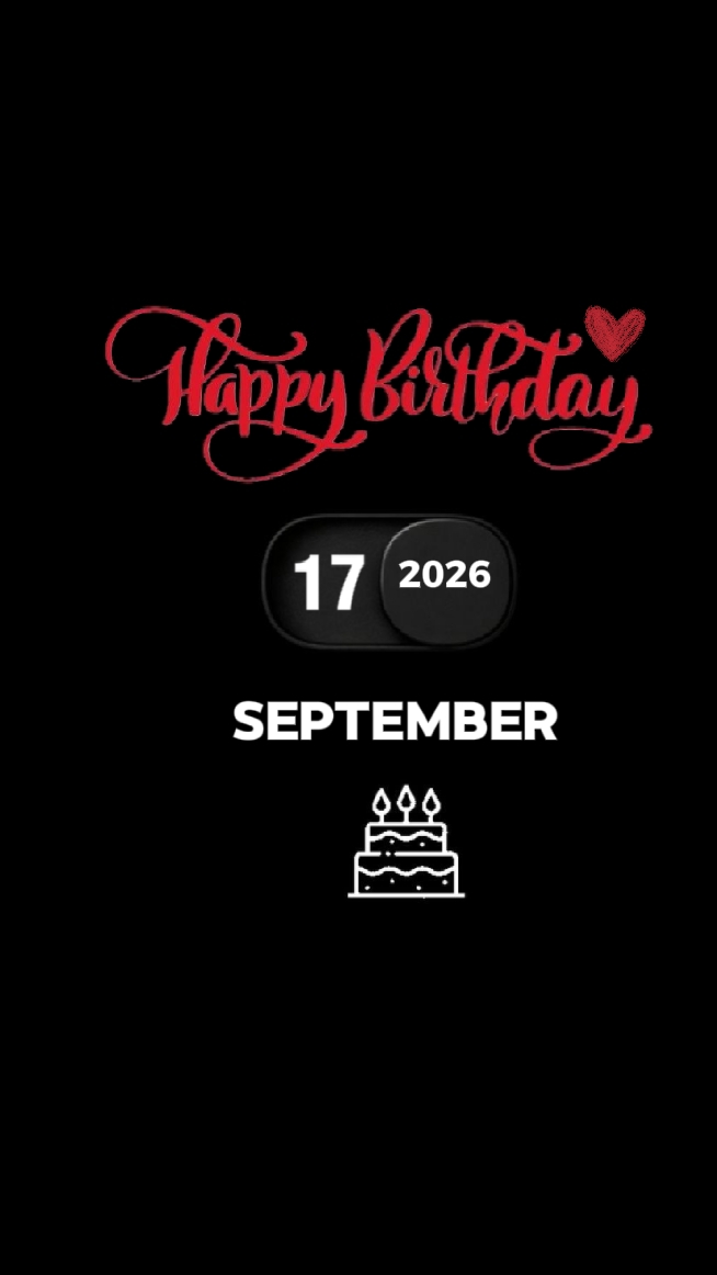 birthday love 17 sep