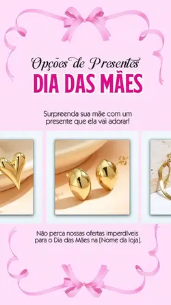Dia das mães loja 